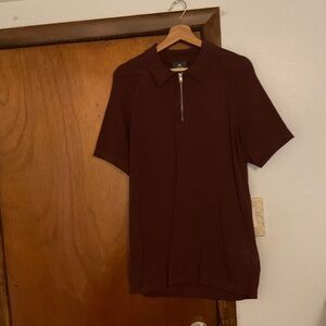 Men's H&M Burgundy Polo Shirt